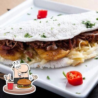 Os hambúrgueres do Cafe e Sabor irão satisfazer uma variedade de gostos