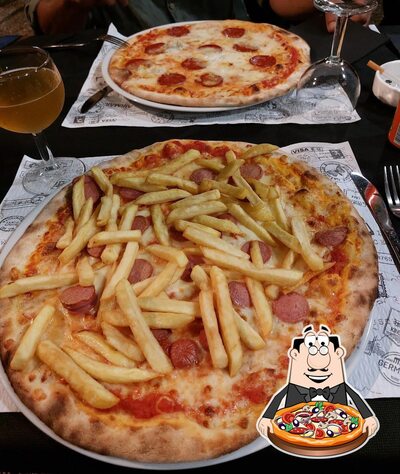 A Le Finestrelle, puoi ordinare una bella pizza