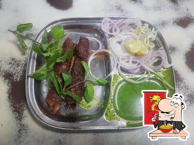 Food at Good Luck Restaurant