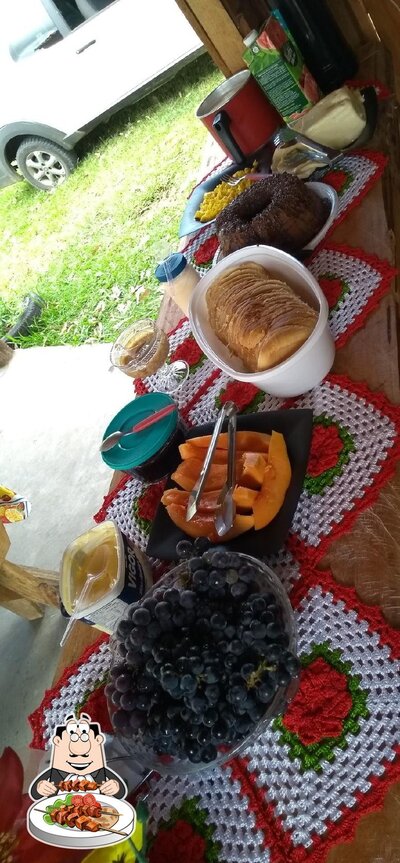 Comida em Quiosque beija flor