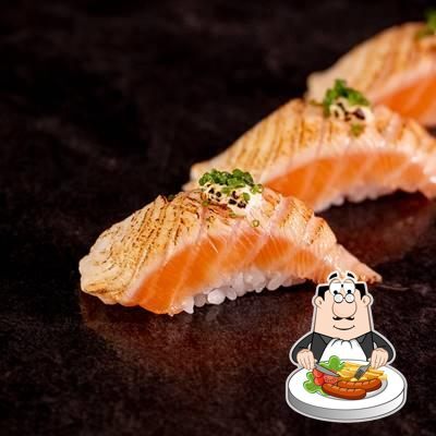 Comida em Sushi Panda