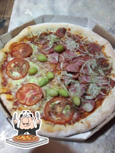 Escolha diferentes tipos de pizza