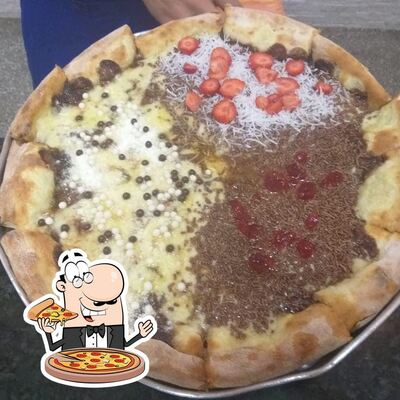 Peça diferentes tipos de pizza