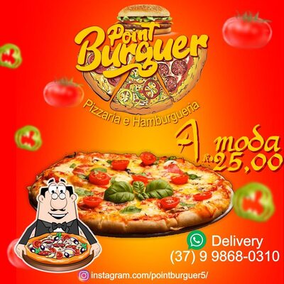 Consiga pizza no POINT BURGUER