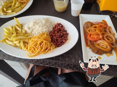 Platos en Rey do frango