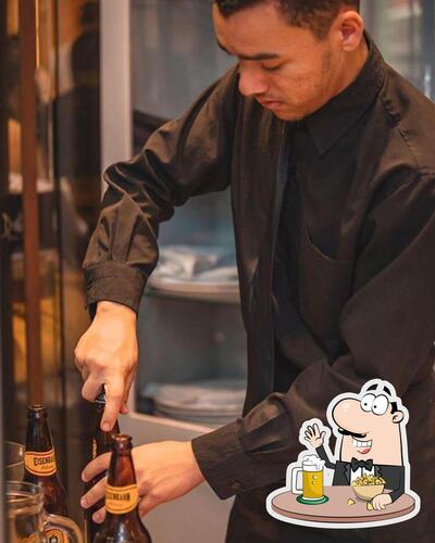 Dom The Place offerece uma opção de cervejas