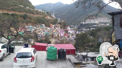 Check out the exterior of Roxy Dhaba