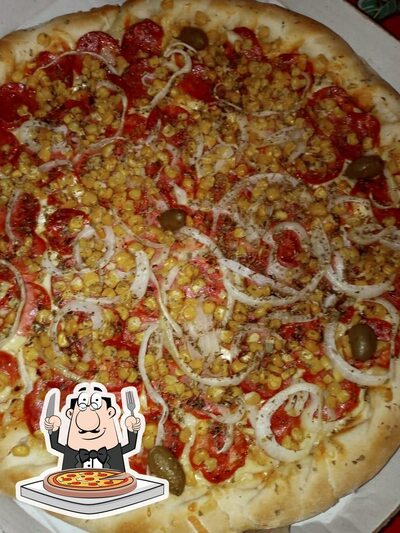 No Pizzaria 3 Meninas, você pode desfrutar de pizza