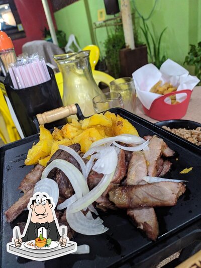 Comida em LM Garagem Gourmet
