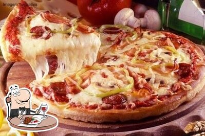 Refeições de carne são servidos no Mega pizzas e lazanhas Santo Ângelo RS