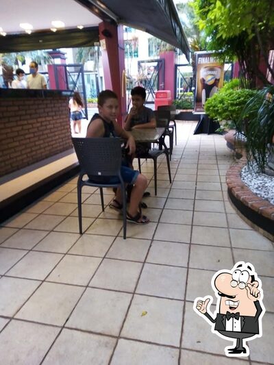 O interior do Mcdonald's