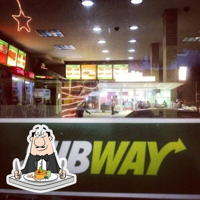 Platos en Subway