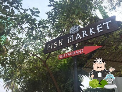 You can get some fresh air outside Fish Mark