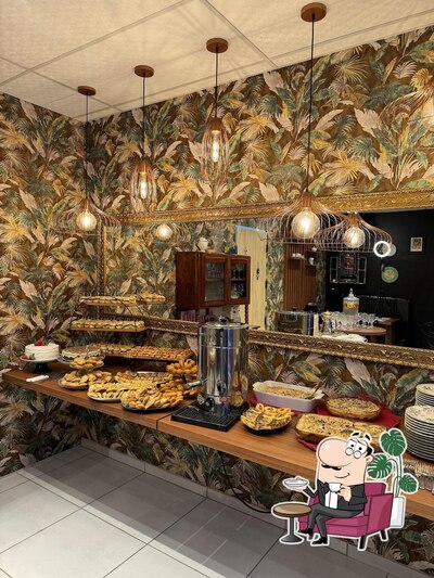 O interior do Prosa e Café RM
