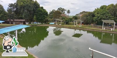 Veja imagens do exterior do Pesqueiro Águas Claras