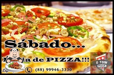Comida em Pizzaria O Toim