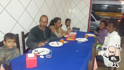 O interior do Dilson pizzaria