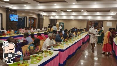 The interior of Flavoured court Restaurant & Catering