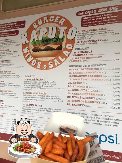 Plats à Kaputo Burger