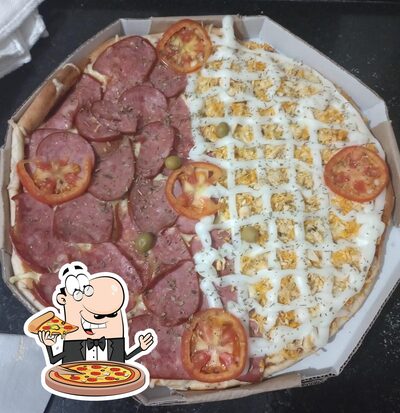 Escolha diferentes estilos de pizza