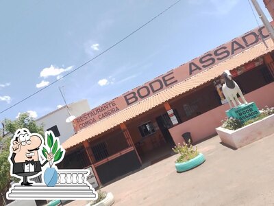 Você pode espairecer no exterior Restaurante Bode Assado