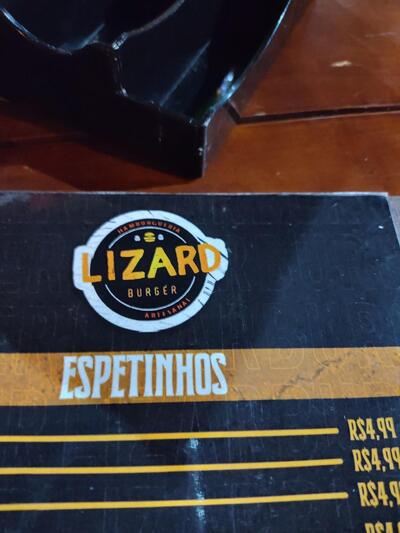 A representação visual da marca do Lizard Beer