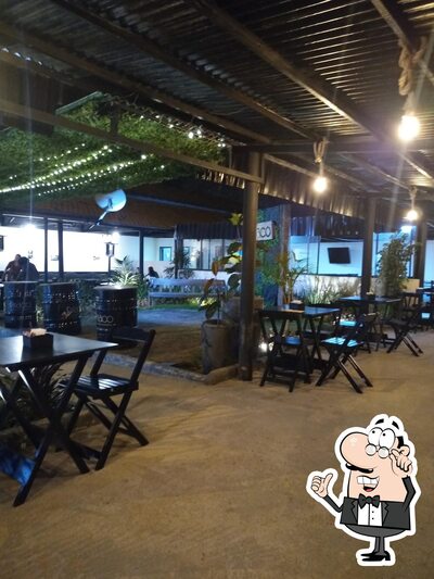 O interior do Pitaco Bar Petiscaria e Choperia