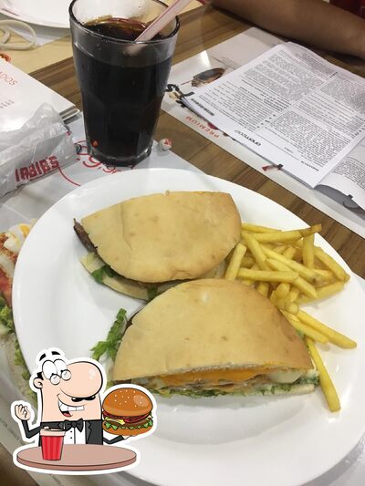 Peça um hambúrguer no Habib's