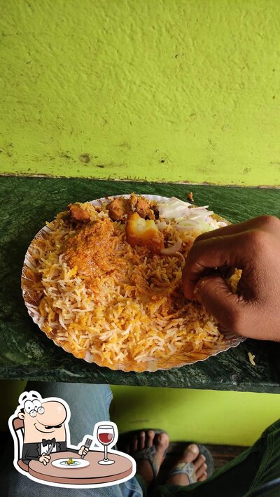 Food at Kolkata Biriyani