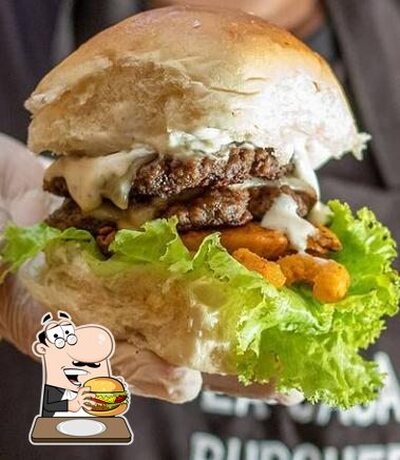 Peça um hambúrguer no La casa burguer