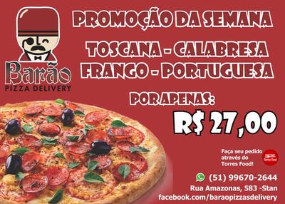 Leia as informações sobre o Barão Pizzas