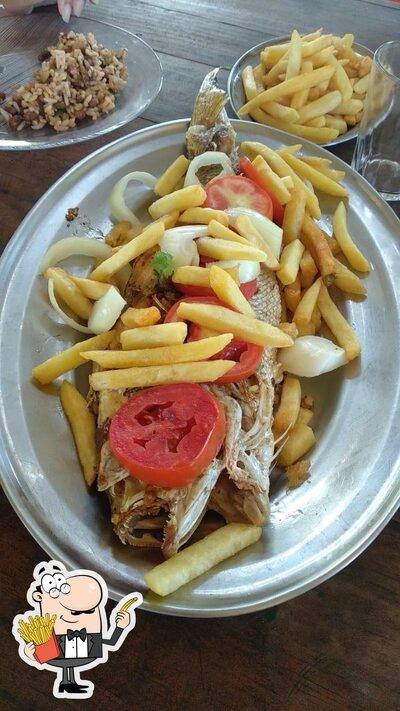 Você pode conseguir fritas como acompanhamento ou lanche