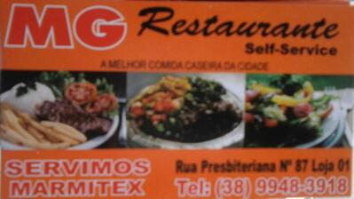 Leia as informações sobre o MG Restaurante Paracatu MG
