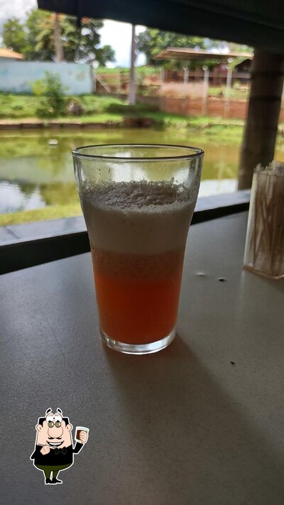 Pesqueiro do Dé serve um número de bebidas