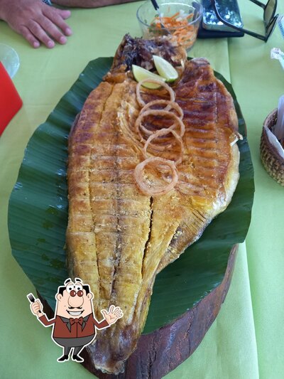 Platos en Restaurante e Redário NOSSA PRAIA