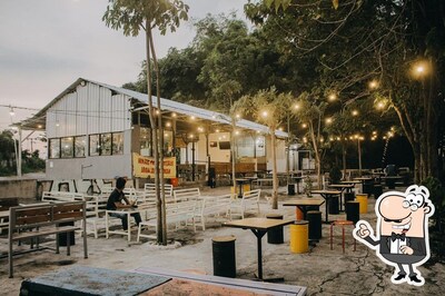 O interior do Boteco da villa
