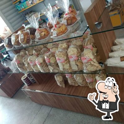 O interior do Panificadora Sabor e Arte