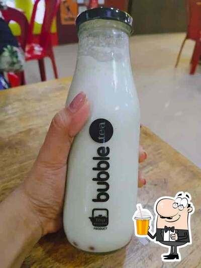 You can enjoy a drink from the menu