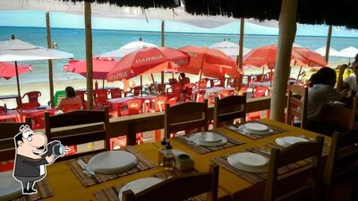 Samburá Restaurante e cabana Coroa vermelha foto