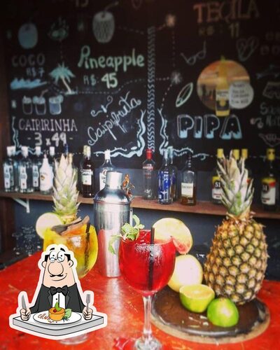 Comida em Aqui é Agora Pub