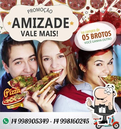 Olhe as informações sobre o Pizza Broto Bauru