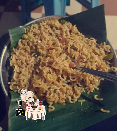 Food at Adhi's Maggie Corner