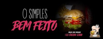 Deguste um dos hambúrgueres disponíveis no Hambúrgueria Girls Burguer