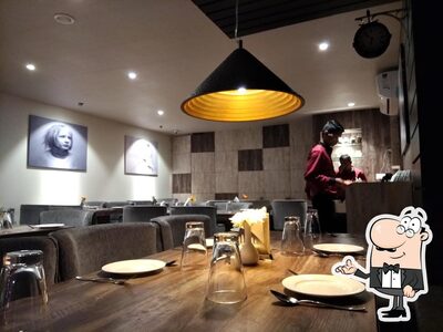 Check out how Aranya's Pure Veg Restaurant looks inside