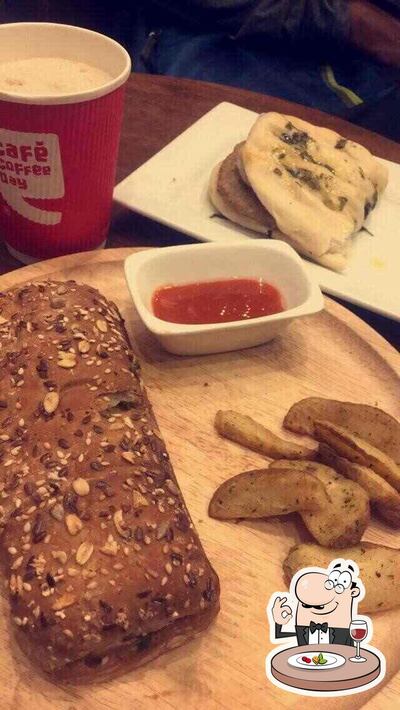 Food at Cafe Coffee Day