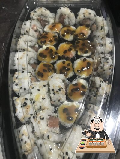 Experimente diversas opções de sushi