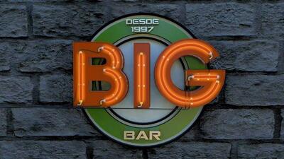 O Bar do Big tem seu próprio representação gráfica