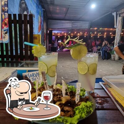 Platos en Mirante Dona Florinda