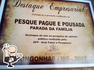 Pesque Pague Pousada Parada Da Família foto