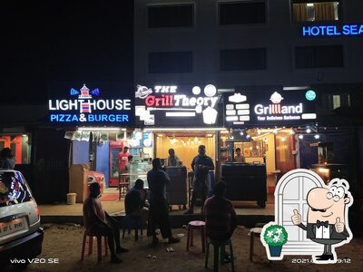 The exterior of The Grill Theory